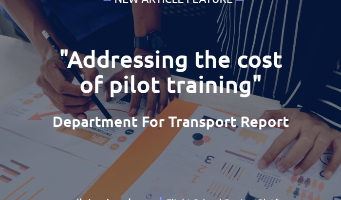 Department for Transport Report Addressing Cost of Flight Training