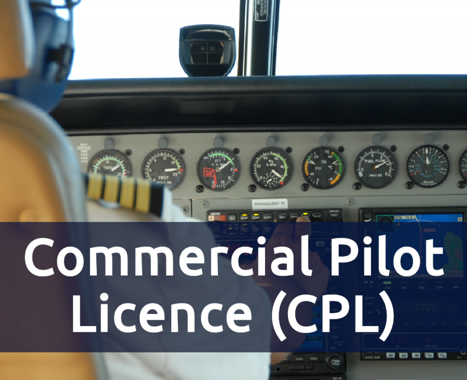 Commercial pilots Licence Logo