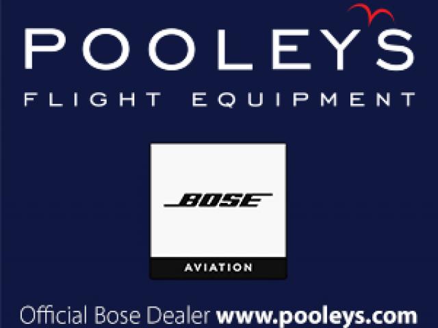 Pooley's Flight Equipment. Official Bose Dealer.