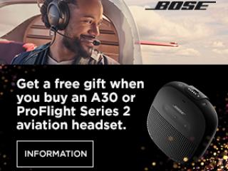 Get a free gift when you buy an A30 or ProFlight Series 2 aviation headset